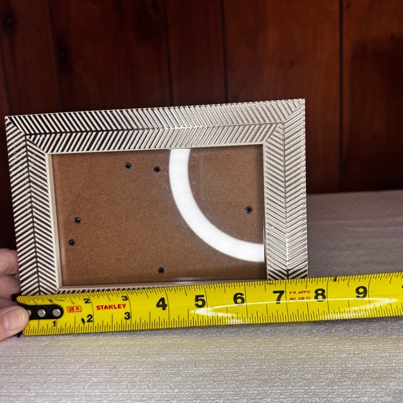 Target Cream Chevron-Textured Photo Frame - Picture 5 of 5